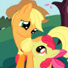 Pony Recogiendo Manzanas